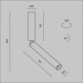 Подвесной светильник Maytoni Focus T C142CL-6W3K-B в Ноябрьске - noyabrsk.ok-mebel.com | фото 6