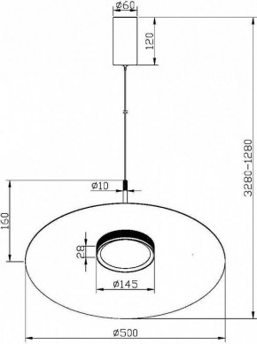 Подвесной светильник Maytoni Halo MOD041PL-L15W3K1 в Ноябрьске - noyabrsk.ok-mebel.com | фото 4