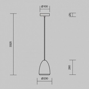 Подвесной светильник Maytoni Pilastro MOD430PL-01CM в Ноябрьске - noyabrsk.ok-mebel.com | фото 5