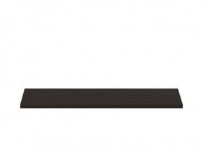 Полка ОРИОН для шкафа широкая, цвет Дуб Венге в Ноябрьске - noyabrsk.ok-mebel.com | фото 2