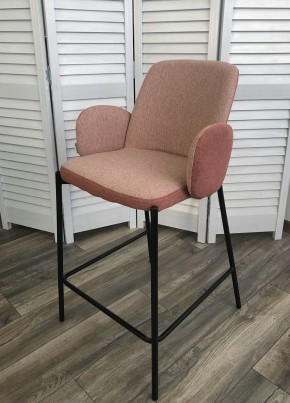Полубарный стул NYX (H=65cm) VF109 розовый / VF110 брусничный М-City в Ноябрьске - noyabrsk.ok-mebel.com | фото 3