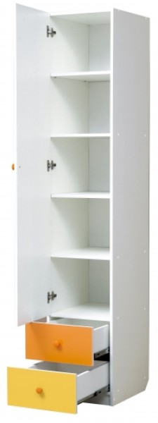 Шкаф 1-но дверный с ящиками Радуга (400) в Ноябрьске - noyabrsk.ok-mebel.com | фото 2