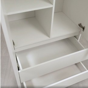 Шкаф 2-х створчатый Симпл ШК-03 (белый) в Ноябрьске - noyabrsk.ok-mebel.com | фото 6