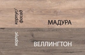 Шкаф 2DG2S/D1, DIESEL , цвет дуб мадура/веллингтон в Ноябрьске - noyabrsk.ok-mebel.com | фото 3