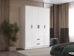 Шкаф 4-х створчатый Титан (белый) в Ноябрьске - noyabrsk.ok-mebel.com | фото 5