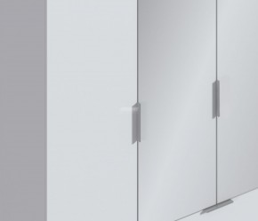 Шкаф 4х дверный с зеркалами Николь СБ-2595/1 (Белый) в Ноябрьске - noyabrsk.ok-mebel.com | фото 4