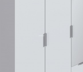 Шкаф 5-ти дверный Николь СБ-2594/1 (Белый) в Ноябрьске - noyabrsk.ok-mebel.com | фото 5