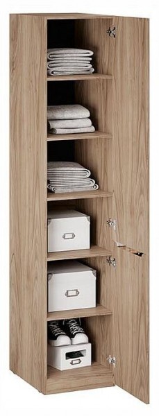 Шкаф для белья Глосс СМ-319.07.002 в Ноябрьске - noyabrsk.ok-mebel.com | фото 2