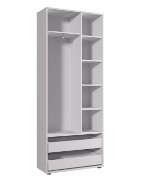 Шкаф ДМ 800 с 2-мя ящиками (ясень шимо) в Ноябрьске - noyabrsk.ok-mebel.com | фото 2