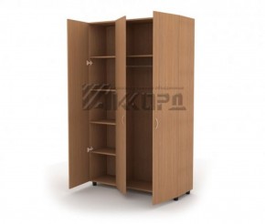 Шкаф комбинированный для одежды ШГ 84.3 (1200*620*1800) в Ноябрьске - noyabrsk.ok-mebel.com | фото