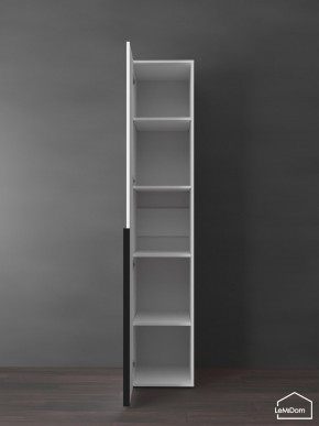 Шкаф Linnea MHR-1-2 2050х400х510 (Белый-М 11.1.2) в Ноябрьске - noyabrsk.ok-mebel.com | фото 4