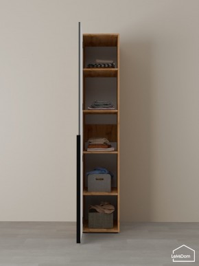 Шкаф Linnea MHR-1-2 2050х400х510 (ДВ-М 11.1.25) в Ноябрьске - noyabrsk.ok-mebel.com | фото 4