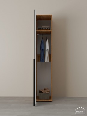 Шкаф Linnea MHR-1 2050х400х510 (ДВ-М 11.1.25) в Ноябрьске - noyabrsk.ok-mebel.com | фото 4