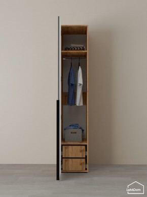 Шкаф Linnea MHR-1-3 2050х400х510 (ДВ-М 11.1.25) в Ноябрьске - noyabrsk.ok-mebel.com | фото 5