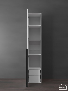 Шкаф Linnea MHR-1-4 2050х400х510 (Белый-М 11.1.1) в Ноябрьске - noyabrsk.ok-mebel.com | фото 7
