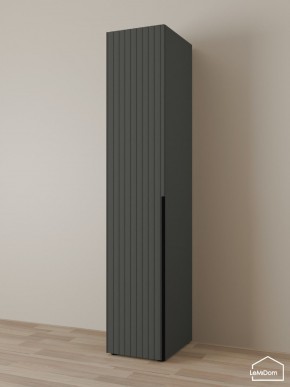 Шкаф Linnea MHR-1-4 2050х400х510 (Графит-М 11.1.25) в Ноябрьске - noyabrsk.ok-mebel.com | фото