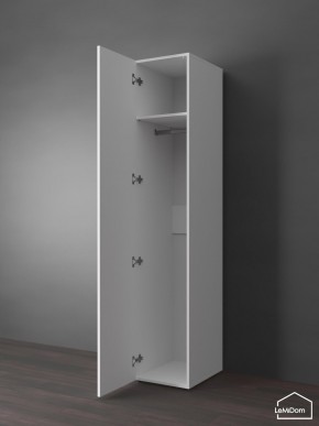 Шкаф Linnea MHR-1PO 2050х400х510 (Белый-М 11.1.1) в Ноябрьске - noyabrsk.ok-mebel.com | фото 4