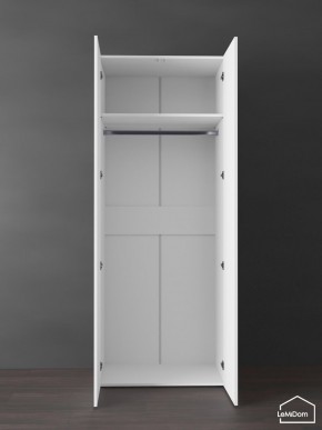 Шкаф Linnea MHR-2PO 2050х800х510 (Белый-М 11.1.2) в Ноябрьске - noyabrsk.ok-mebel.com | фото 4