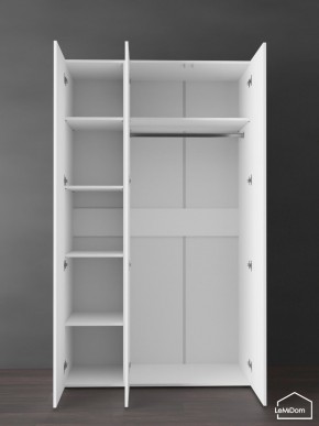 Шкаф Linnea MHR-3PO-1 2050х1200х510 (Белый-М 11.1.2) в Ноябрьске - noyabrsk.ok-mebel.com | фото 5