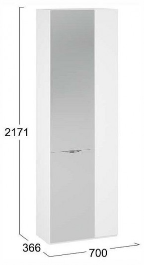 Шкаф платяной Глосс СМ-319.07.017 в Ноябрьске - noyabrsk.ok-mebel.com | фото 4