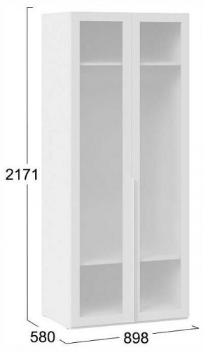 Шкаф платяной Порто СМ-393.07.009 в Ноябрьске - noyabrsk.ok-mebel.com | фото 3