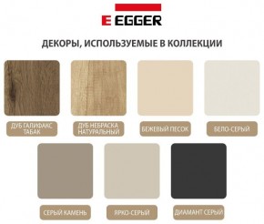 Шкаф распашной серия «ЗЕВС» (PL3/С1/PL2) Серый камень/Небраска натуральный в Ноябрьске - noyabrsk.ok-mebel.com | фото 3