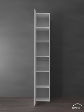 Шкаф с антресолью Linnea MHR-1POA-2 2450х400х510 (Белый-М 11.1.2) в Ноябрьске - noyabrsk.ok-mebel.com | фото 4