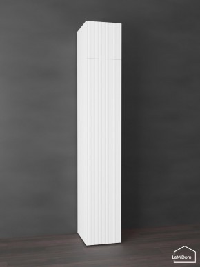 Шкаф с антресолью Linnea MHR-1POA-3 2450х400х510 (Белый-М 11.1.2) в Ноябрьске - noyabrsk.ok-mebel.com | фото