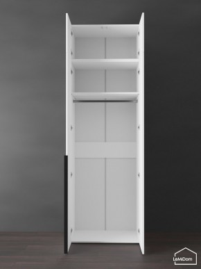 Шкаф с антресолью Linnea MHR-2A-1 2450х800х510 (Белый-М 11.1.1) в Ноябрьске - noyabrsk.ok-mebel.com | фото 5
