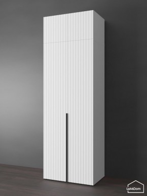 Шкаф с антресолью Linnea MHR-2A-2 2450х800х510 (Белый-М 11.1.1) в Ноябрьске - noyabrsk.ok-mebel.com | фото