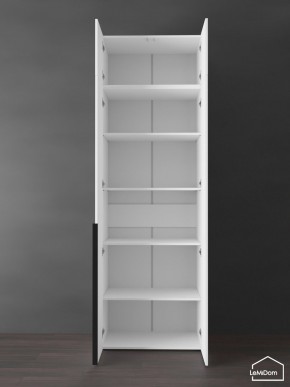 Шкаф с антресолью Linnea MHR-2A-2 2450х800х510 (Белый-М 11.1.1) в Ноябрьске - noyabrsk.ok-mebel.com | фото 4