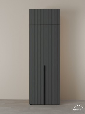 Шкаф с антресолью Linnea MHR-2A-3 2450х800х510 (ДВ-М 11.1.25) в Ноябрьске - noyabrsk.ok-mebel.com | фото 7