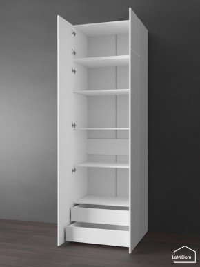 Шкаф с антресолью Linnea MHR-2POA-4 2450х800х510 (Белый-М 11.1.2) в Ноябрьске - noyabrsk.ok-mebel.com | фото 5