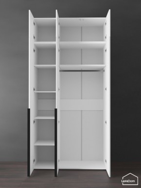 Шкаф с антресолью Linnea MHR-3A-1 2450х1200х510 (Белый-М 11.1.2) в Ноябрьске - noyabrsk.ok-mebel.com | фото 5