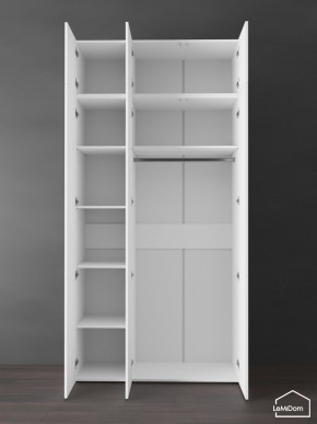 Шкаф с антресолью Linnea MHR-3POA-1 2450х1200х510 (Белый-М 11.1.2) в Ноябрьске - noyabrsk.ok-mebel.com | фото 4