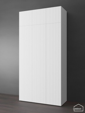 Шкаф с антресолью Linnea MHR-3POA-2 2450х1200х510 (Белый-М 11.1.2) в Ноябрьске - noyabrsk.ok-mebel.com | фото