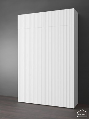 Шкаф с антресолью Linnea MHR-4POA-1 2450х1600х510 (Белый-М 11.1.1) в Ноябрьске - noyabrsk.ok-mebel.com | фото