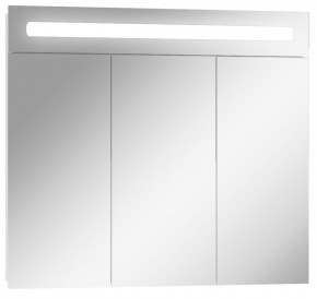 Шкаф-зеркало Аврора 80 с подсветкой LED Домино (DV8009HZ) в Ноябрьске - noyabrsk.ok-mebel.com | фото