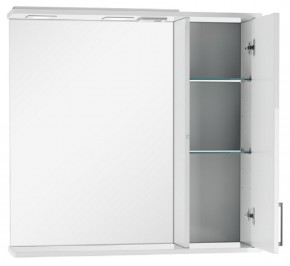 Шкаф-зеркало Charlie 80 правый Домино (DCh2520HZ) в Ноябрьске - noyabrsk.ok-mebel.com | фото 2