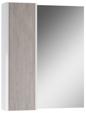 Шкаф-зеркало Uno 60 Дуб серый левый/правый Домино (DU1503HZ) в Ноябрьске - noyabrsk.ok-mebel.com | фото 2
