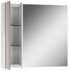 Шкаф-зеркало Uno 80 Дуб серый левый/правый Домино (DU1504HZ) в Ноябрьске - noyabrsk.ok-mebel.com | фото 4