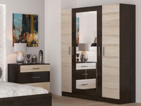 Спальный гарнитур Леси + 4-х створчатый шкаф в Ноябрьске - noyabrsk.ok-mebel.com | фото 4