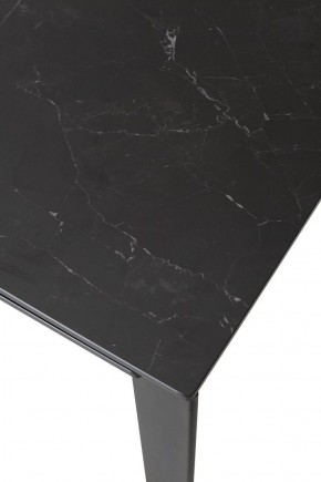 Стол CORNER 120 MATT BLACK MARBLE SOLID CERAMIC / BLACK, ®DISAUR в Ноябрьске - noyabrsk.ok-mebel.com | фото 9