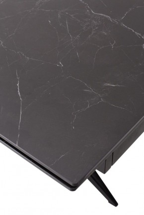 Стол FORIO 160 MATT BLACK MARBLE SOLID CERAMIC / BLACK, ®DISAUR в Ноябрьске - noyabrsk.ok-mebel.com | фото 9