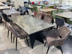 Стол IVAR 180 MARBLES KL-80 Серый мрамор, итальянская керамика, ®DISAUR в Ноябрьске - noyabrsk.ok-mebel.com | фото 11