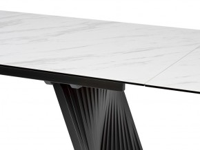 Стол IVAR 180 MARBLES KL-99 Белый мрамор, итальянская керамика/серый, ®DISAUR в Ноябрьске - noyabrsk.ok-mebel.com | фото 8