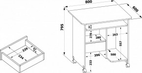 Стол компьютерный КСТ-10.1 в Ноябрьске - noyabrsk.ok-mebel.com | фото 4