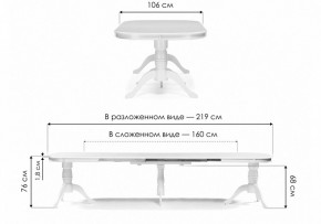 Стол обеденный Louvre в Ноябрьске - noyabrsk.ok-mebel.com | фото 9