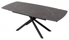 Стол RIVOLI 140 MATT BLACK MARBLE SOLID CERAMIC / BLACK, ®DISAUR в Ноябрьске - noyabrsk.ok-mebel.com | фото 3