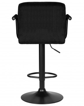 Стул барный DOBRIN KRUGER ARM BLACK, черный вельвет (LAR-E2041-52) в Ноябрьске - noyabrsk.ok-mebel.com | фото 5